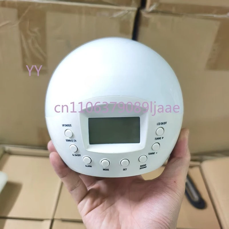 

Прикроватная настольная радиолампа - светодиодный цифровой дисплей с контролем часов, радио для внешней торговли