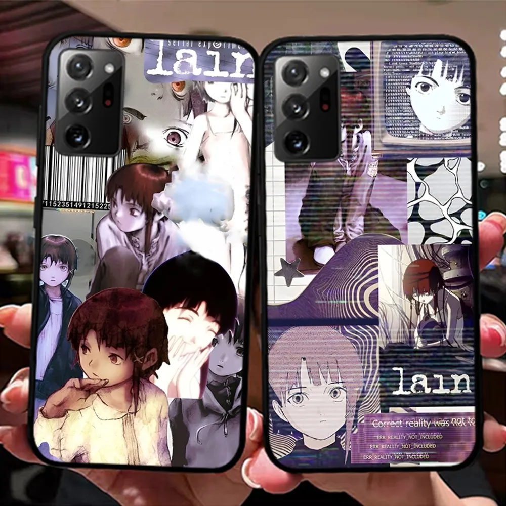 Serial Experiments Lain Anime Phone Case For Samsung Note 8 9 10 20 pro plus lite M 10 11 20 30 21 31 51 A 21 22 42 02 03