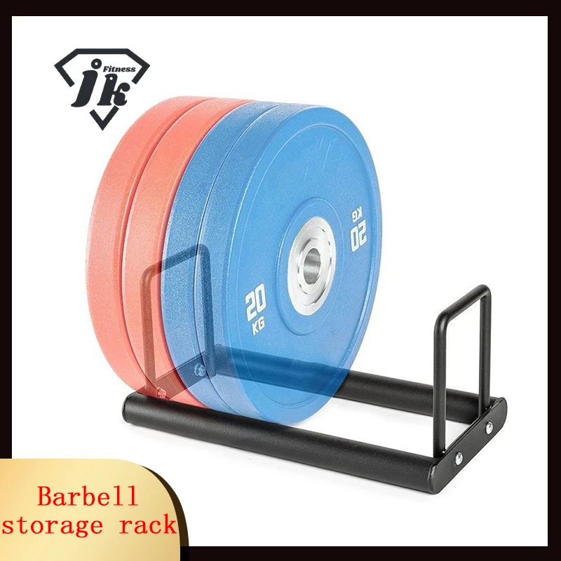 

Weight Rack Plate and Bar Rack Horizontal Portable Plate Rack Barbell Plate Organizer for Exercise Strength Training