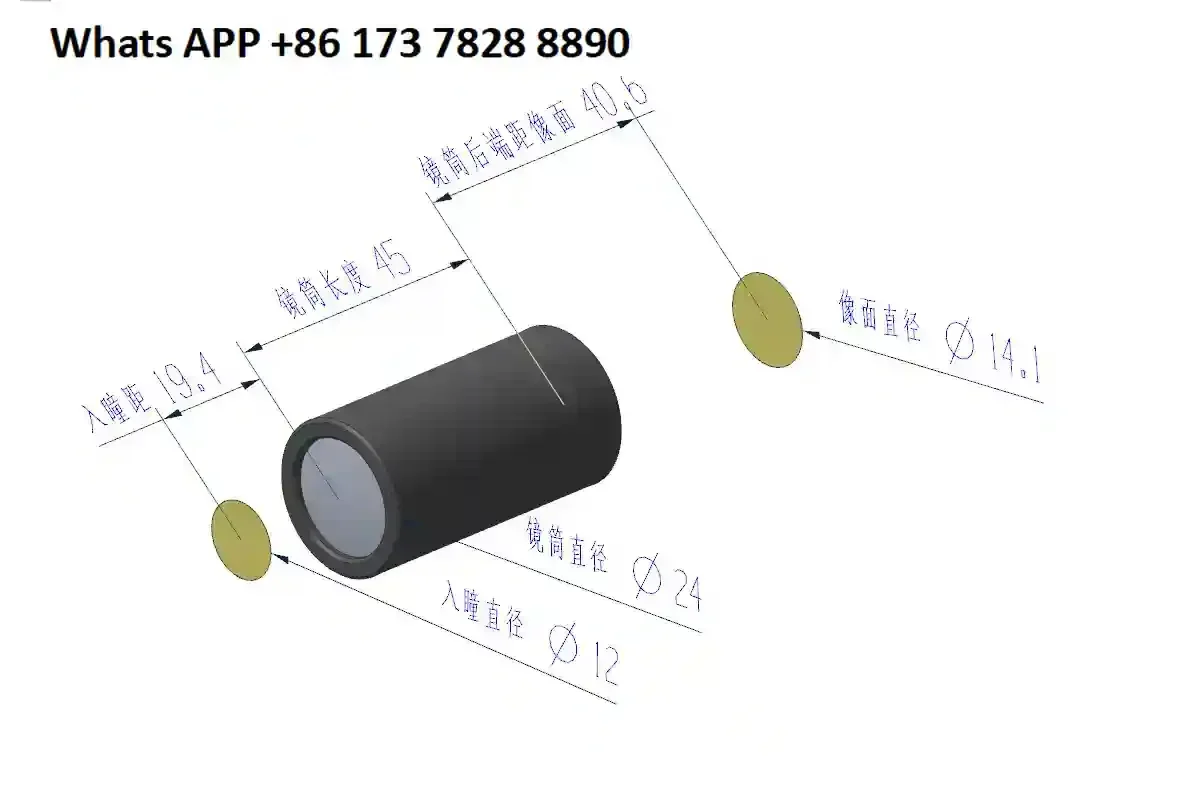 For microscope system, for tube lens C-port camera, for infinity microscope objective, for custom microscope system