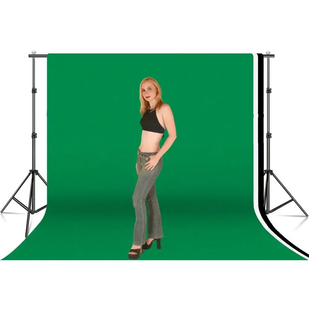 SH Adjustable Background Stand Kit Support System Backdrops With Background Frame For Photo Studio Chromakey Green Screen Frame