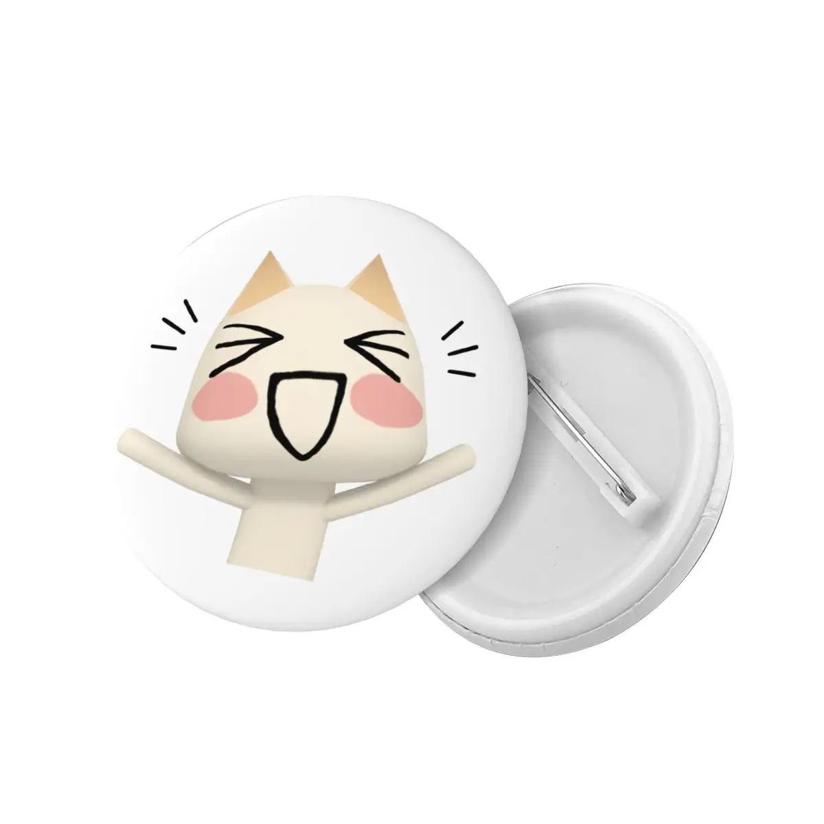 Customize Cartoon Animation Toro Inoue Cat Button Pin for Backpack Badges Brooches Pinback Gift