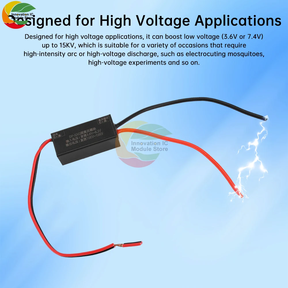 400KV High voltage generator high voltage module voltage inverter transformer booster module 3-6V