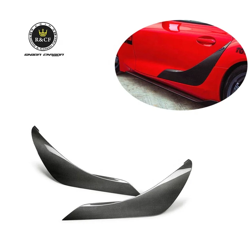 

For 20201 Toyta GR Supra A90 A91 MK5 MKVCarbon Fiber Side Door Trim Door Garnish for Toyta Supra
