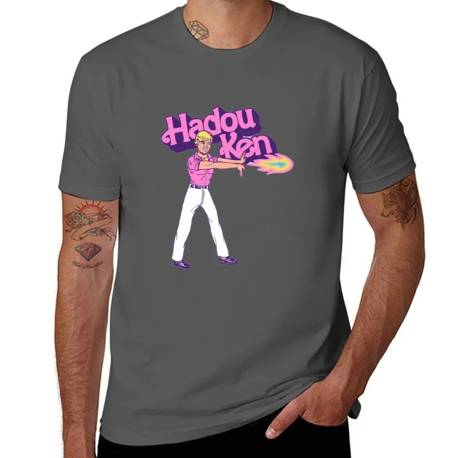 

Hadou-KEN Classic T-Shirt t shirt man casual man t shirt cotton T-Shirt