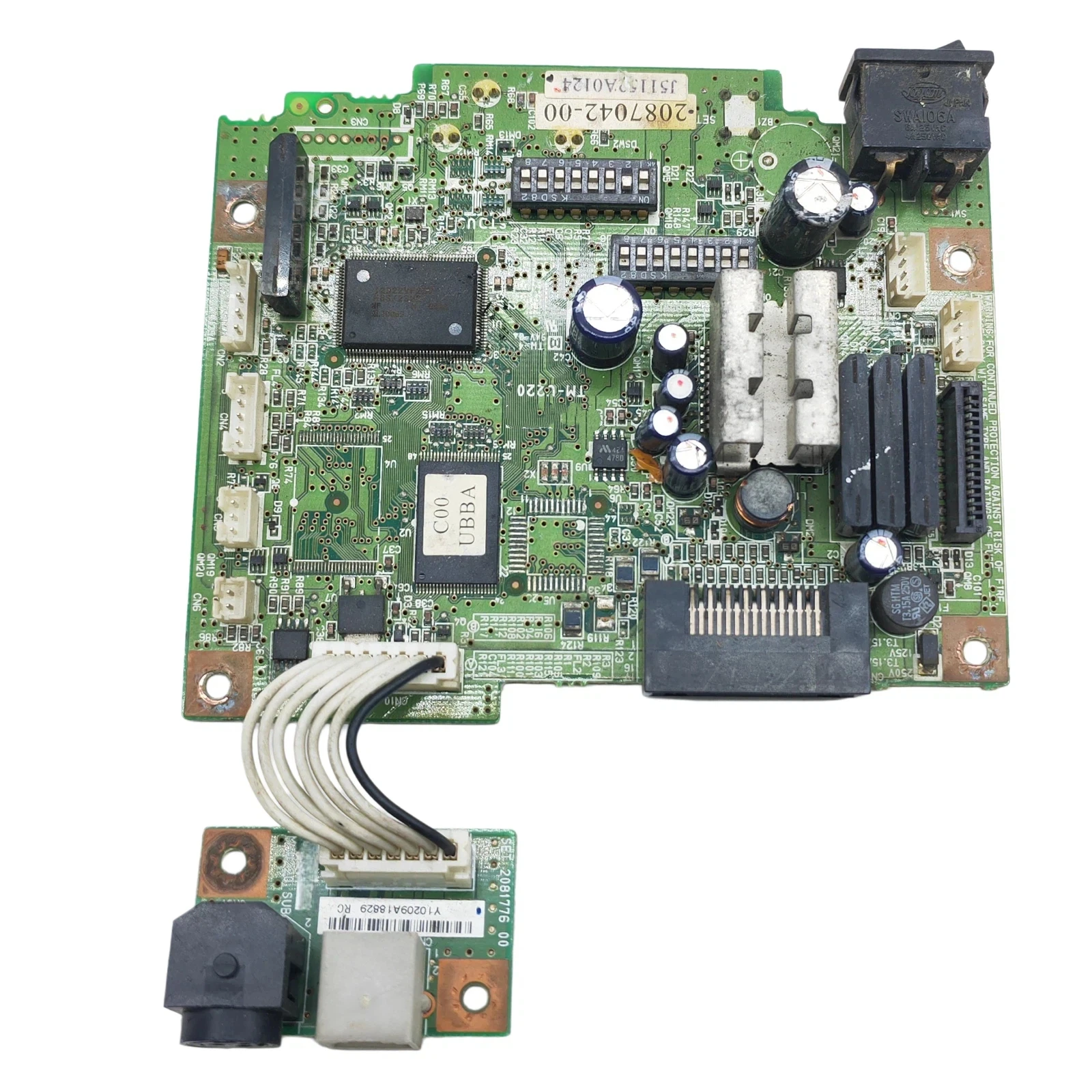 Main Board Motherboard Fits For Epson Receipt/Kitchen Printer 188B U220PB TM U220PB TM-U220PB U220B TM U220B TM-U220B M188B
