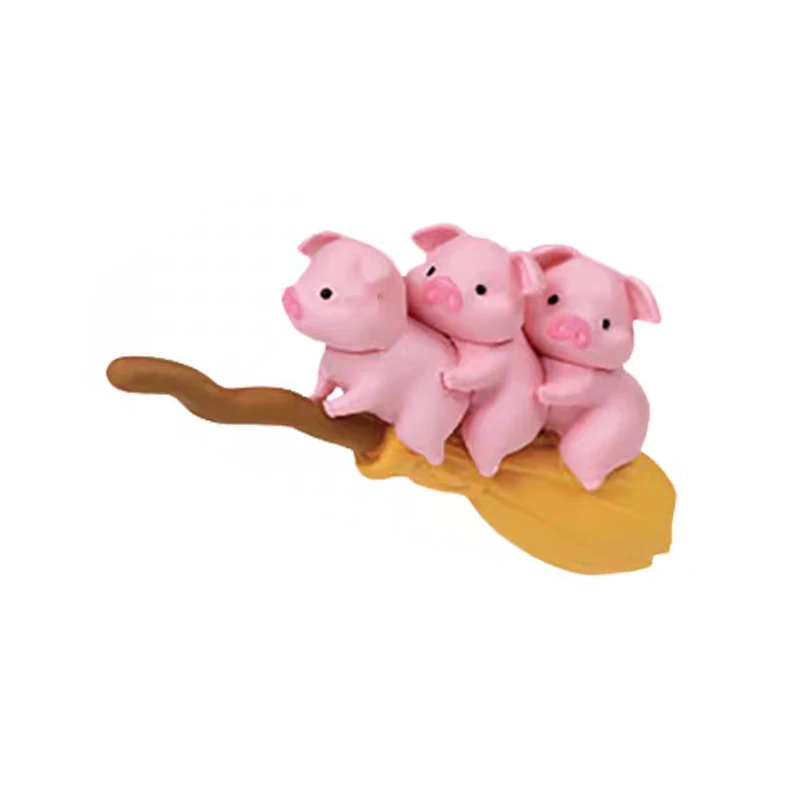 動物 飛行するアプサラス ほうき ガシャポン かわいい 創造性 絶妙なアクションフィギュア 新品