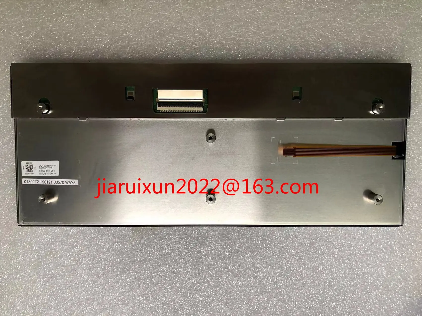 

12.3 Inchs 1440×540 50 Pins LQ123B5LW01 TFT-LCD Display Screen For Replacement