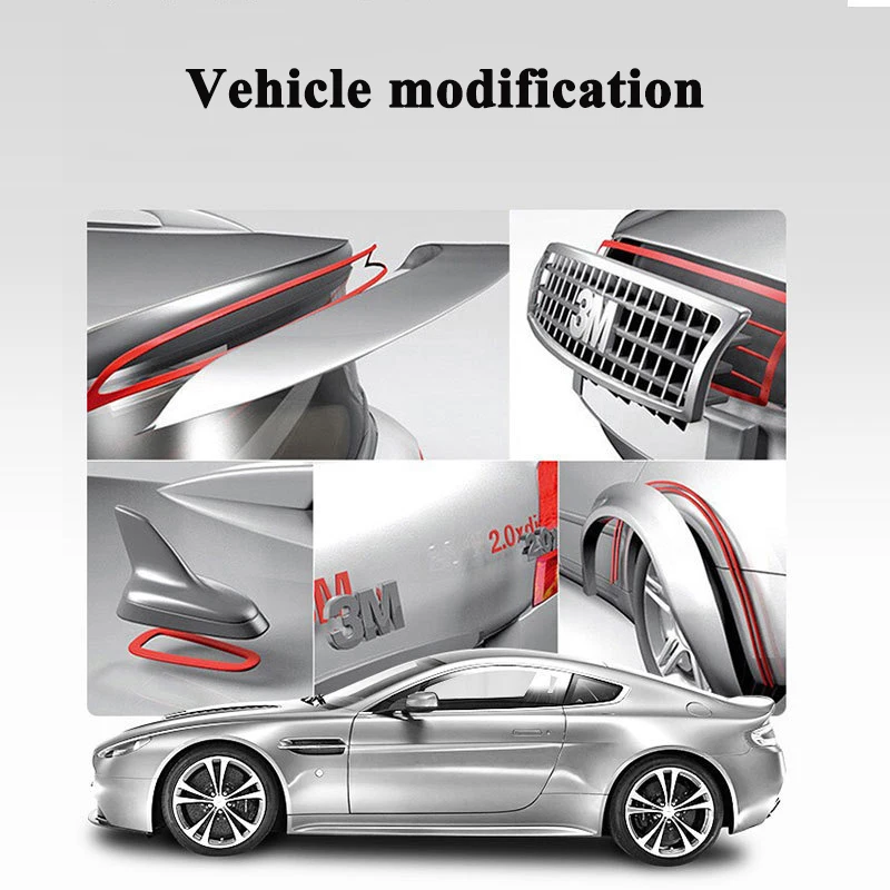 3M 5611 Double-Sided Tape, Strong Seamless Foam Vhb Tape, High Temperature Resistant, Gray High Viscosity Waterproof, 3M Tape