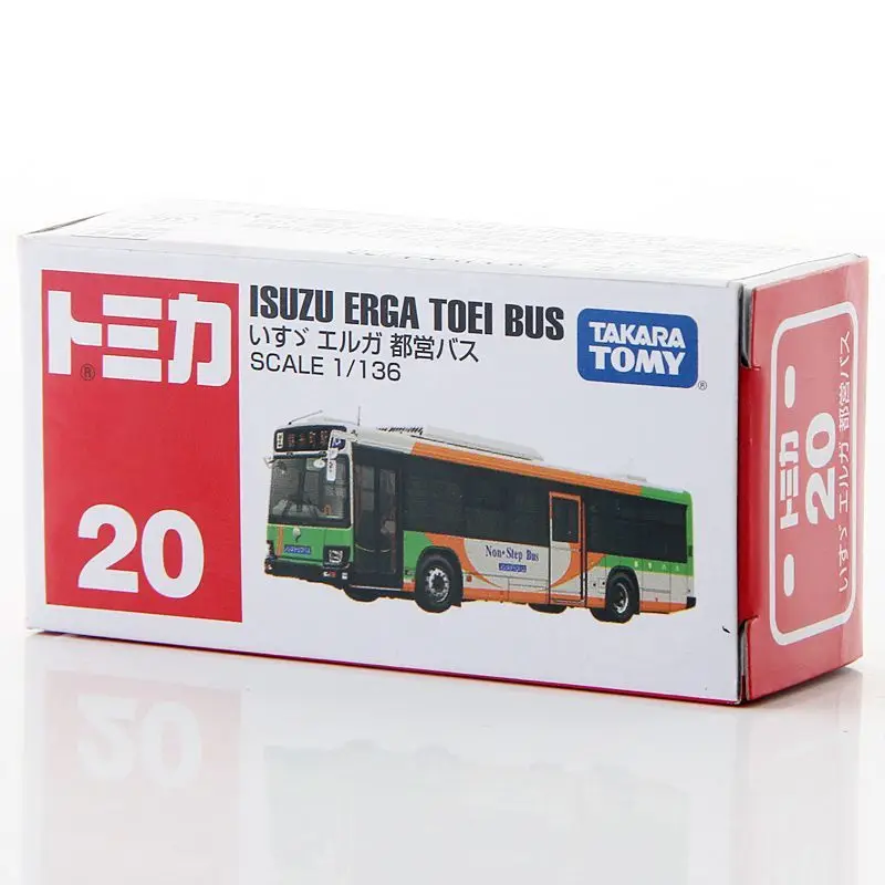 

TAKARA TOMY Alloy Car Model Toy 20 Isuzu Bus Diecast Vehicle for Boys Collection Birthday gifts for children