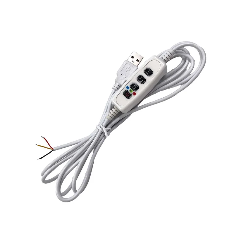 1pcs USB clamp plant light control line switch line plant growth light control line live broadcast fill light control line
