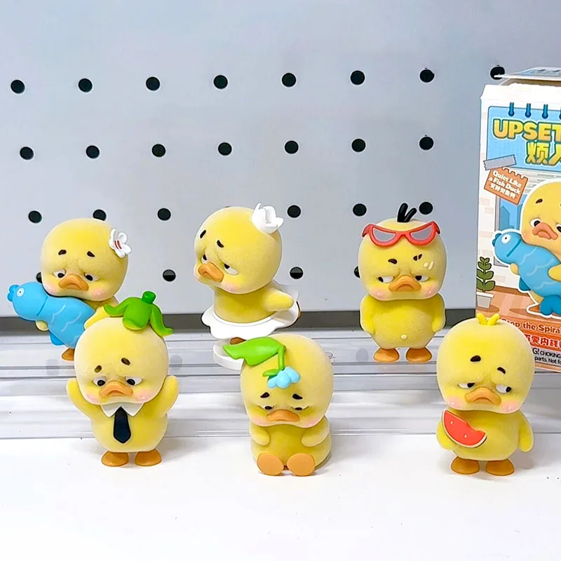 UpsetDuck Stop The Spiral Duck Series Blind Box Duck Action Figure
