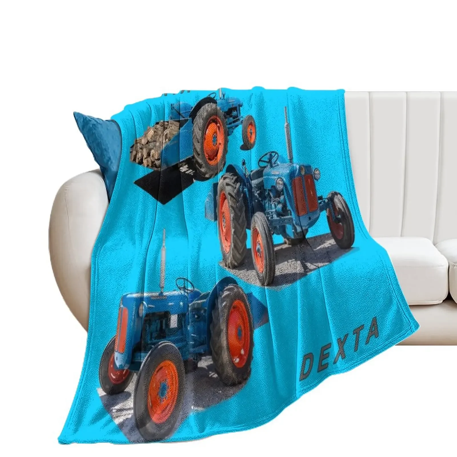 Fordson Dexta, Throw Blanket Large Giant Sofa Camping Luxury Throw Blankets