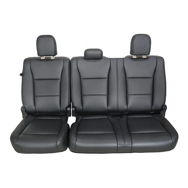 High Quality PVC Full Car Seat Covers Wear Resistant Auto Protector Fit F150 Pickup Truck