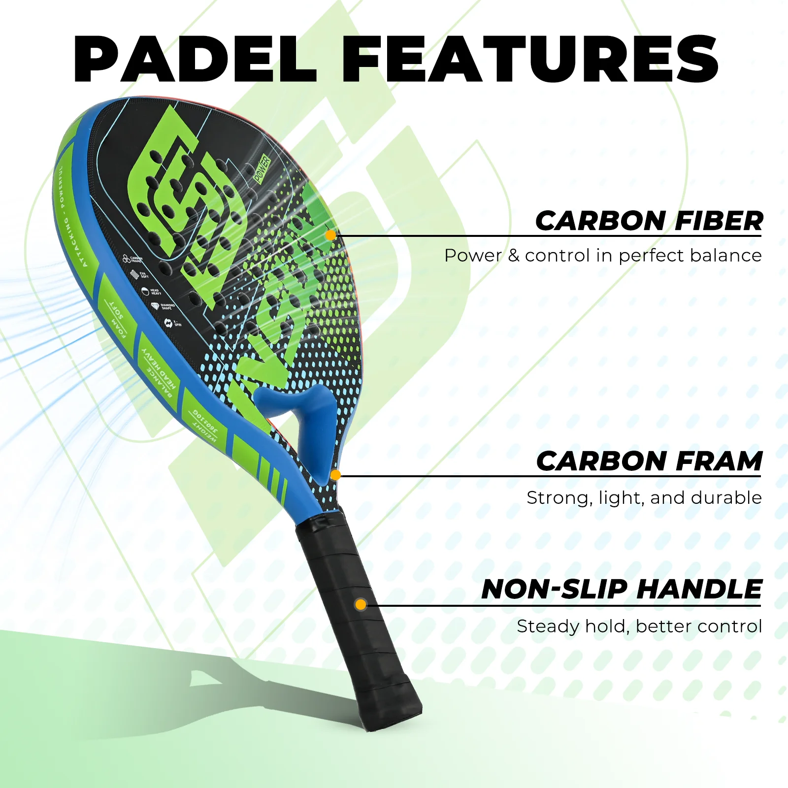 Thumbnail 3 - #28 New Padel Rackets Arrivals