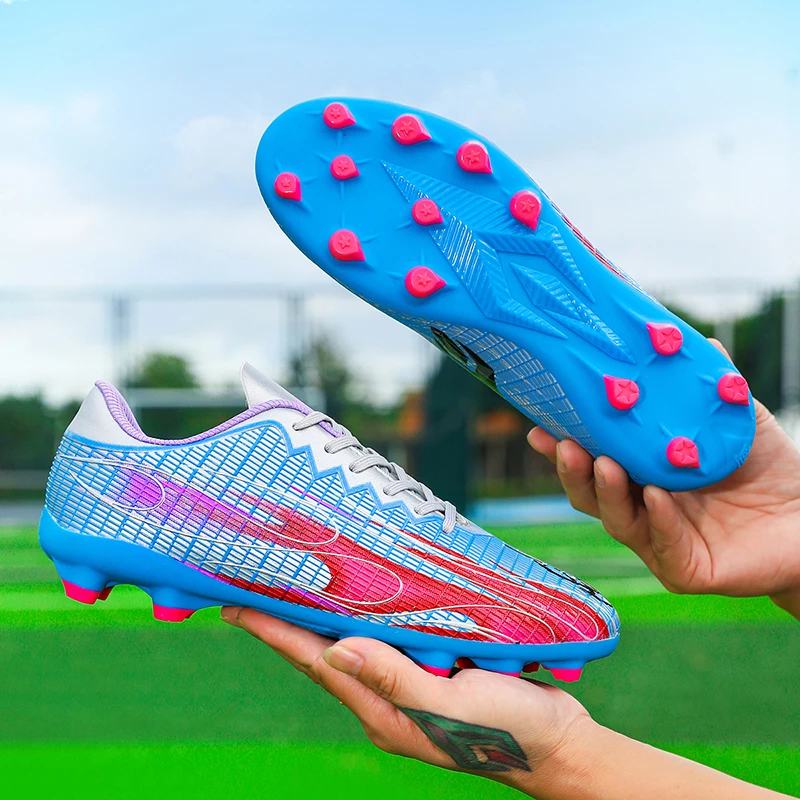

Spirit Fire Sword Dopamine Series Long Spike Football Shoes for Men and Women, Breathable and Lightweight, Suitable for Actual Training and Competition