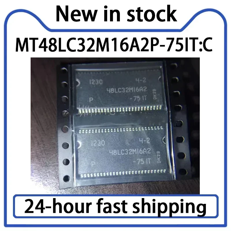 1PCS New MT48LC32M16A2P-75IT:C TSOP54 MT48LC32M16A2 MT 48LC32M16A2 P-75 IT C  New in Stock