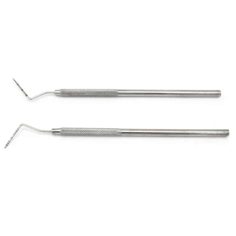 Dental Stainless Steel Periodontal Probe CPI Periodontal Scale Probe Single Head 1-10 1-15 Oral Instruments