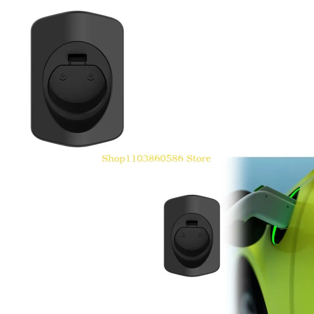 242A Wall Mounted Electric Vehicle Power Unit Support For Type 2 With Secure Storage Case