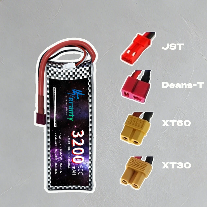 แบตเตอรี่ลิโพ RC ความจุสูง TER - Drone Battery 3S บทวิจารณ์และราคา