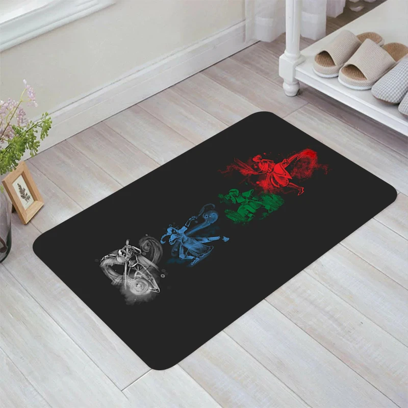 Avatar The Last Airbender Anime Floor Mat Kitchen Carpet Room Rugs Home Balcony Carpets Doormat Entrance Door Foot Rug Mats Bath