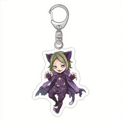 Cute Anime Record of Ragnarok Cosplay Acrylic key chain Aphrodite Brunhilde Geru Randgriz Figures key chain Fan key ring gift