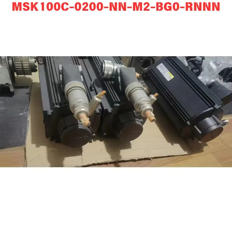 Used MSK100C-0200-NN-M2-BG0-RNNN electrical machinery Functional test OK