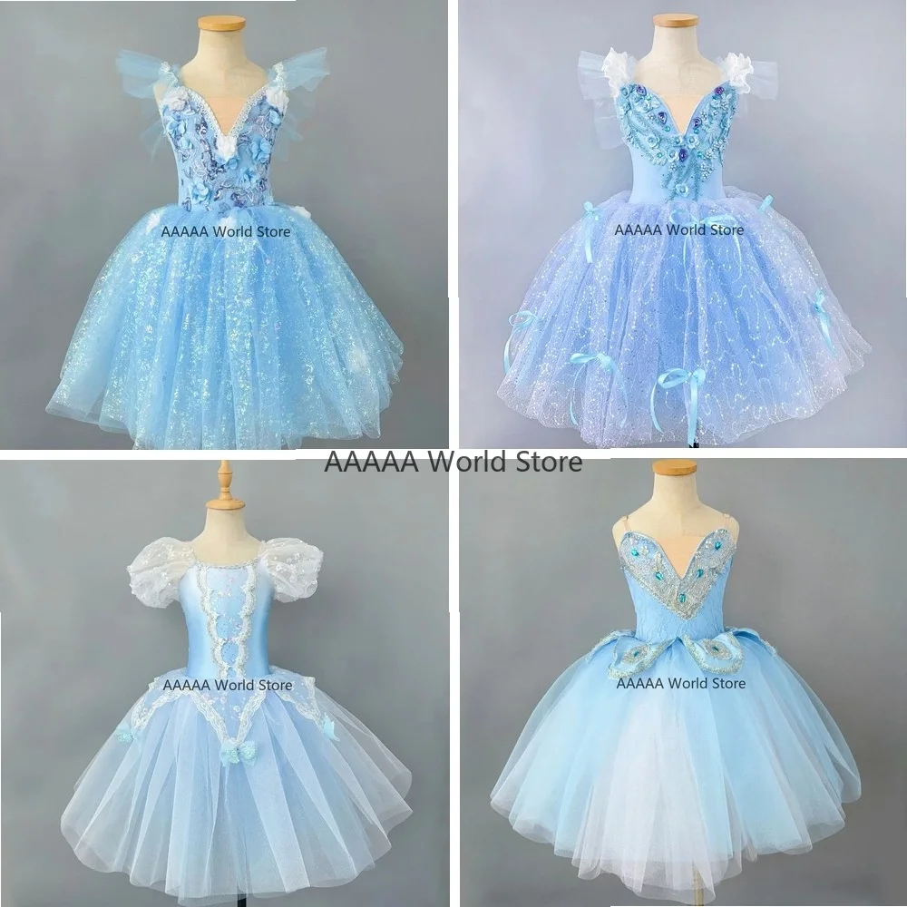 

Girls Ballet Tutu Leotard Princess Cosplay Costume Dance Dress Party Performance Stage Wear Kids Clothing