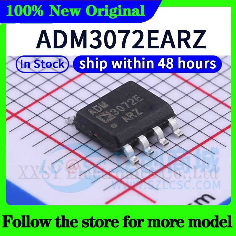 ADM483EARZ ADM3485EARZ ADM3490EARZ ADM485EARZ ADM3072EARZ ADM487EARZ ADM3078EARZ Alta qualidade Novo