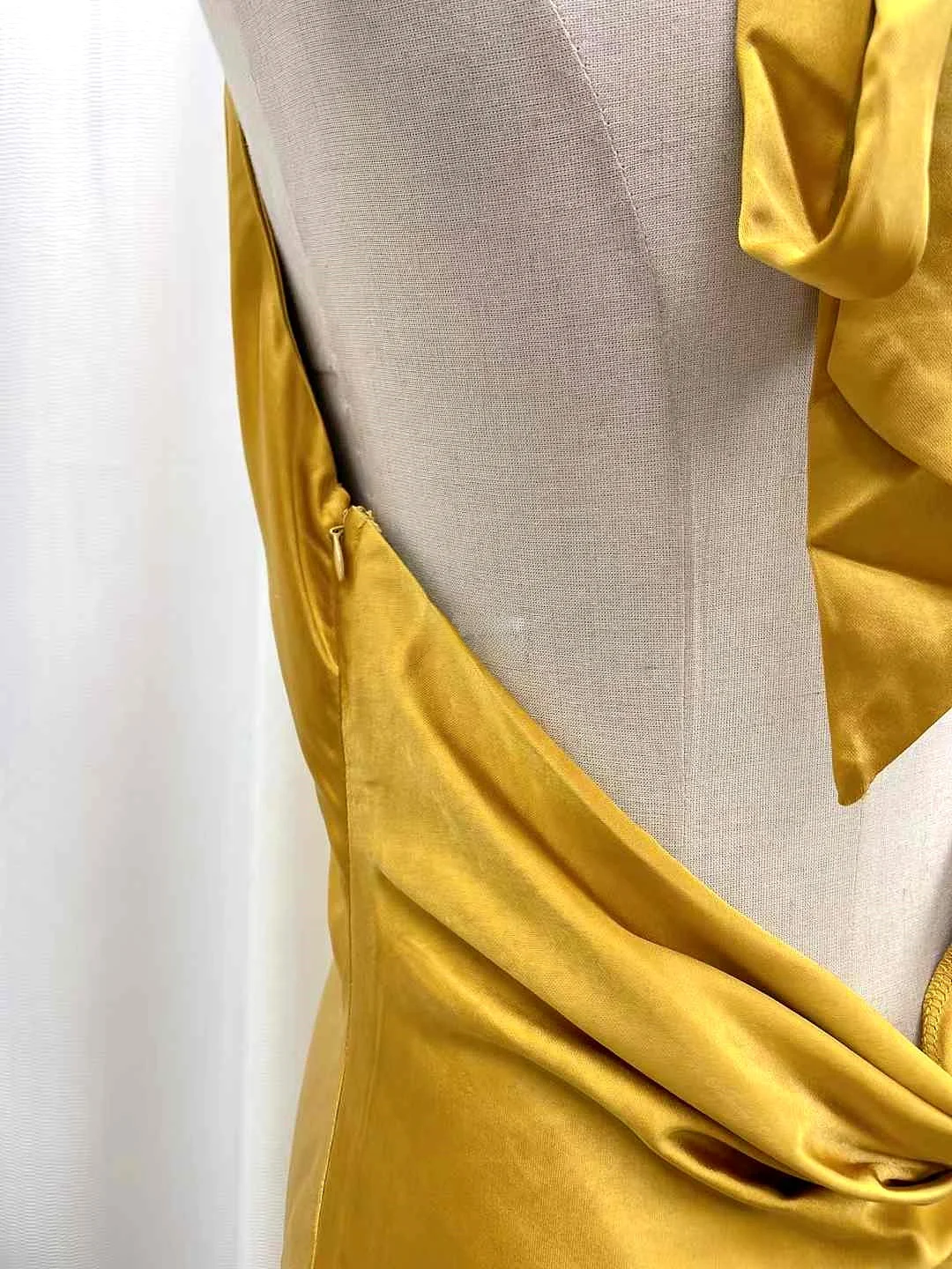 Sexy Satijnen Bal Dr Hangende Ne ort Rok Par Verjaardag Viering Jurk Hoge Taille A-lijn Zomer Lange Rok