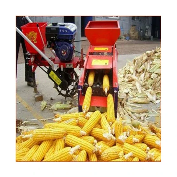 High Efficiency Lowest Price Corn Peeling Machine Engine Provided Farm Machine TT Maize Thresher Powered by a 7 Hp Diesel Engine