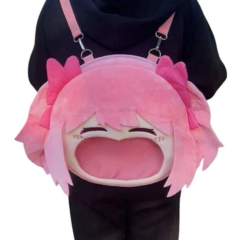 Puella Magi Madoka Magica Kaname Madoka 2D Anime Cartoon Bar Jiguzi almacenamiento mochila bolsa de mensajero regalo al por mayor