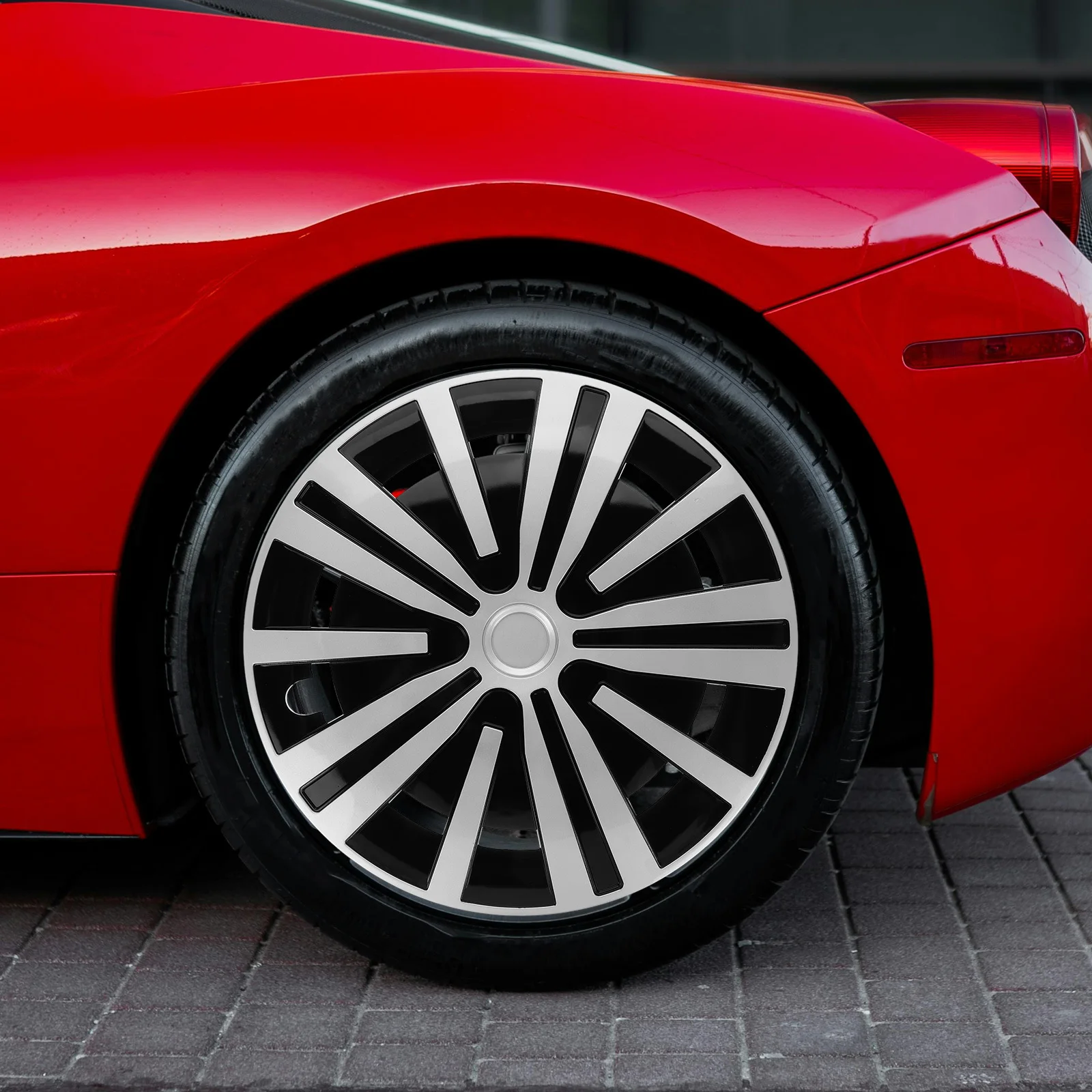 

Universal 14 Inch Steel Hubcap Wheel Cover for Cars Trucks Trailers Installation Durability Style Maintenance Protection