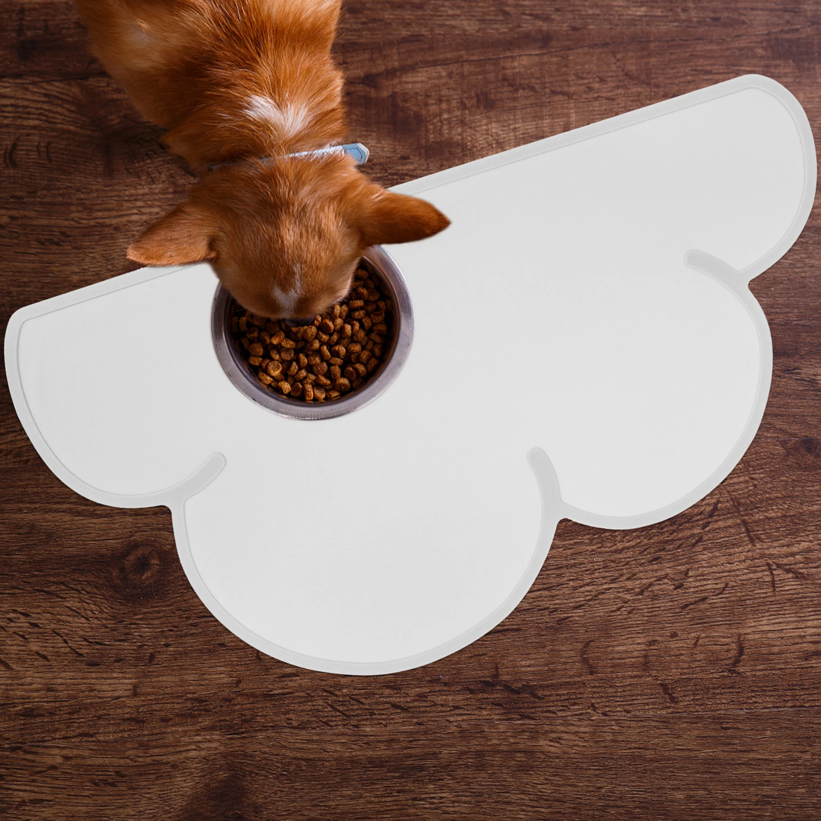 

Silicone Pet Placemat Dog Accessory Absorbent Feeding Product Household Food Placemats Non-slip Bridegroom