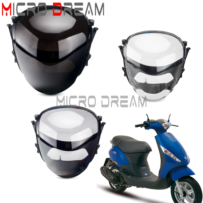 Motorcycle Headlight Glass For Zip 100 98 4T 125 124 50 49 50 2T AC LC SP Scooter Headlamp Speedometer Lens Front Light Glass
