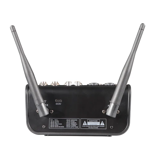 Imagen 2 del producto Mezclador de sonido de audio con micrófono G-MARK Studio 6 Consola de DJ portátil Bluetooth + Tableros de mezclas de interfaz USB de 48 V para en vivo