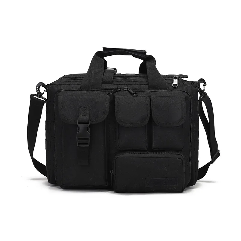 Tactical Backpack Messenger Shoulder Bag Men Laptop Handbags Briefcase 14inch Camping Outdoor Sports Pack Outdoor Bag