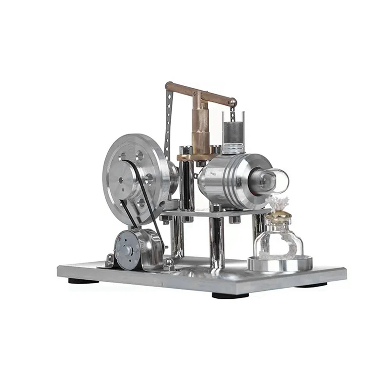 

N03R-Stirling Balanced Engine Model Steam Power Physics Popular Science Small Production Invention Experiment Education Tools