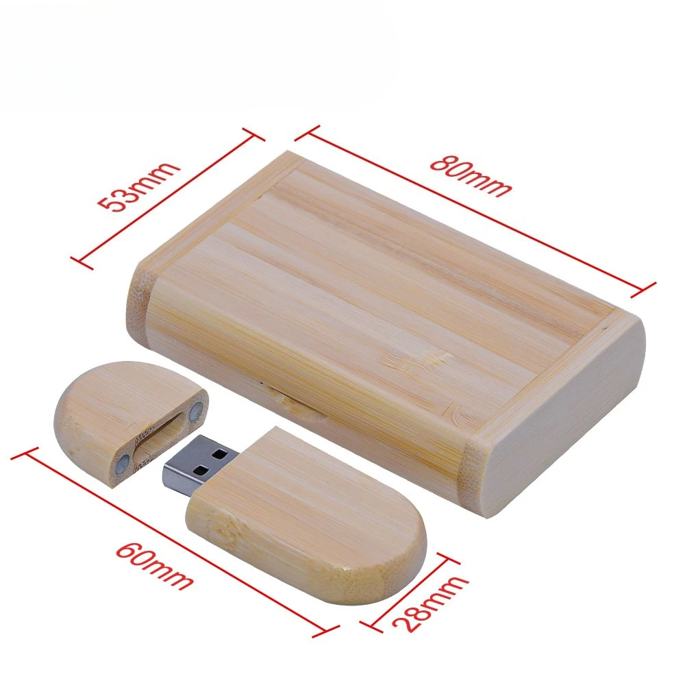 10 Stück/Lot (kostenloses Logo) USB-Flash-Laufwerk aus Holz mit Box Pendrive 3.0 4 GB 8 GB USB 16 GB 32 GB 64 GB 128 GB Memory Stick Hochzeitsgeschenk