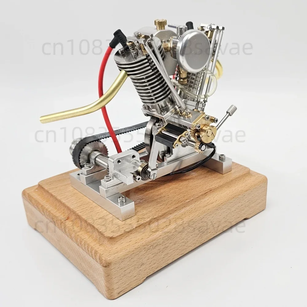 V2 Simplified, two-cylinder four-stroke engine model