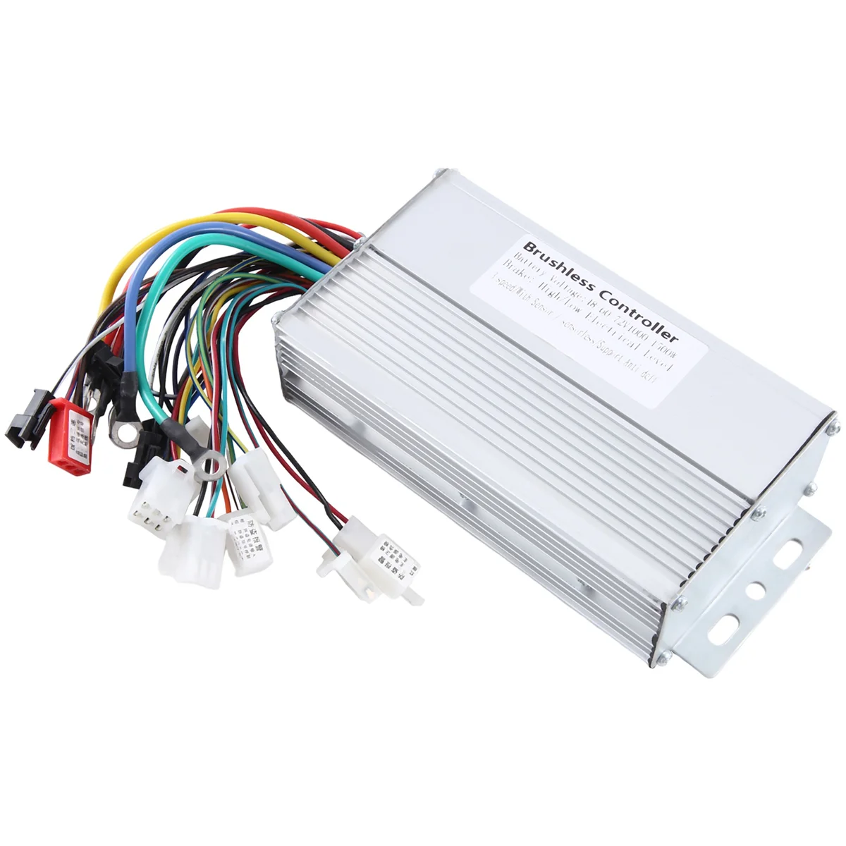 48V 60V 64V 72V 1000W 1500W Electric Controller 12 หลอด Dual Mode E-Bike Brushless Controller มอเตอร์ความเร็ว