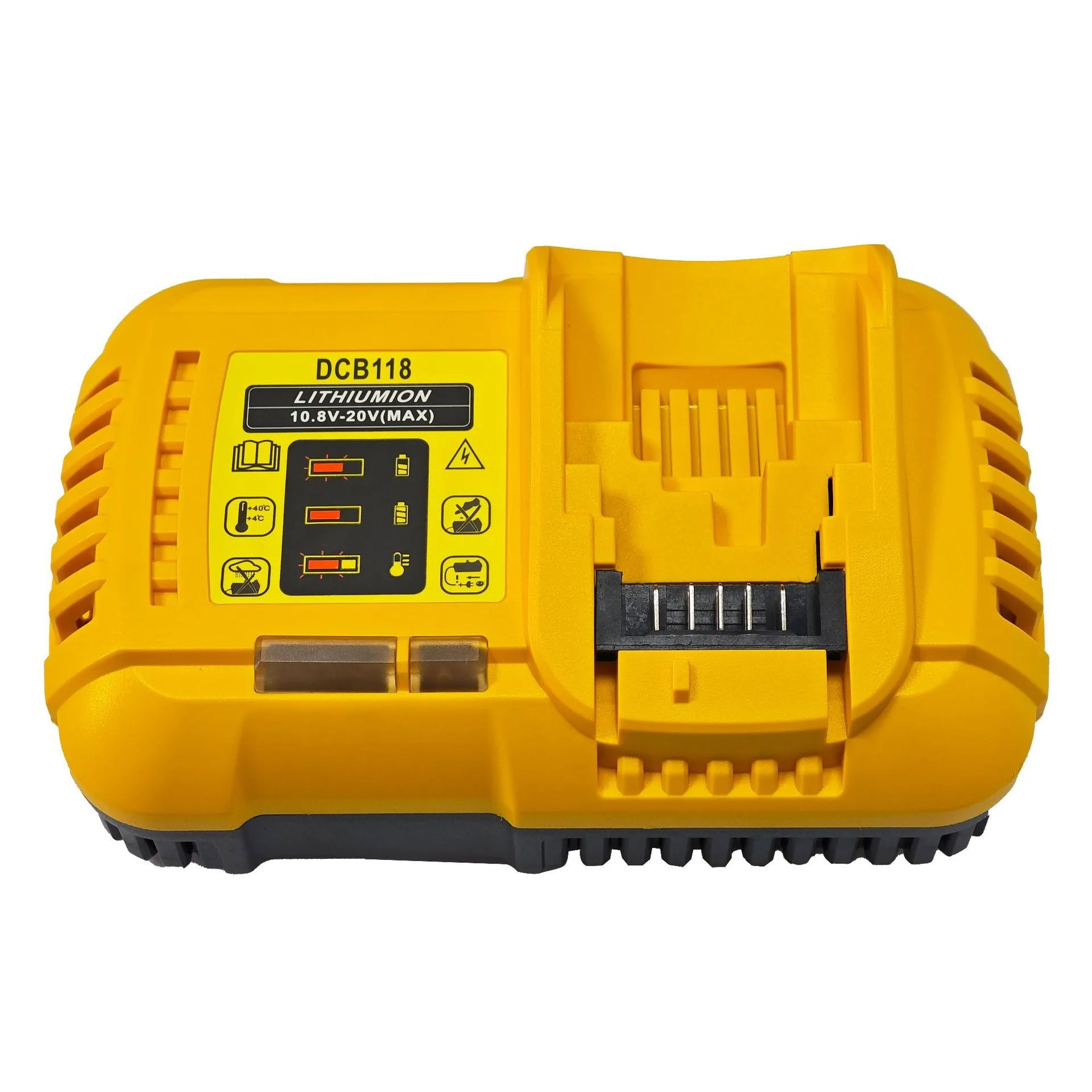 DCB118 Fast Charger 20V Lithium Battery for DeWALT Milwaukee Hitachi Black+Decker Makita Bosch Electric Tools Drill Quick Charge