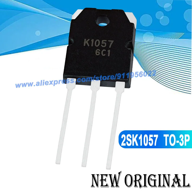 (5 Pieces) MJW21194 TO-3P / K1057 2SK1057 / 3122V SI3122V 30V 2A / QM5HL-24 1200V 5A TO-3P