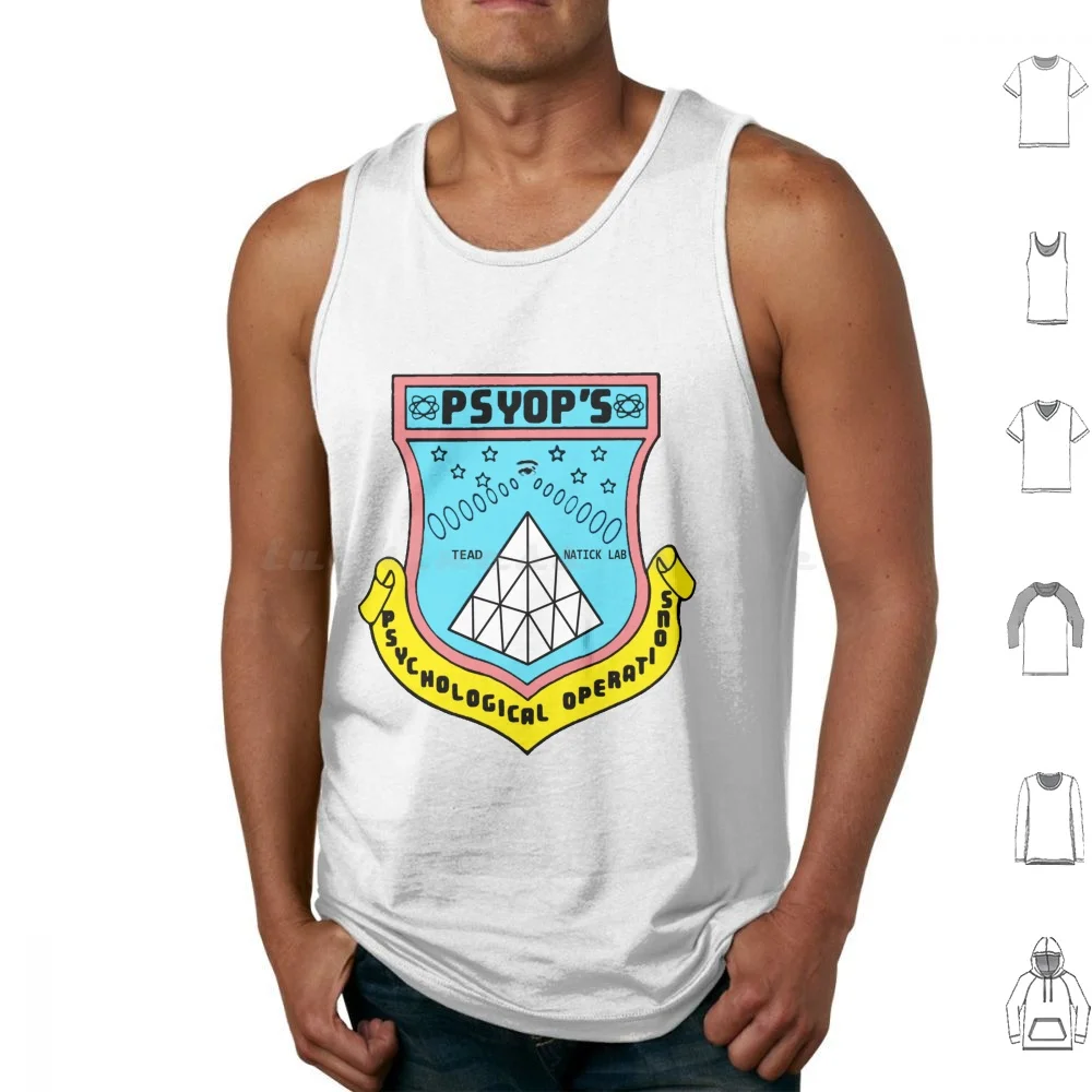 Psychological Operations Tank Tops Print Cotton Psychological Operations United States Army Tactical Psyop Detachment 7th