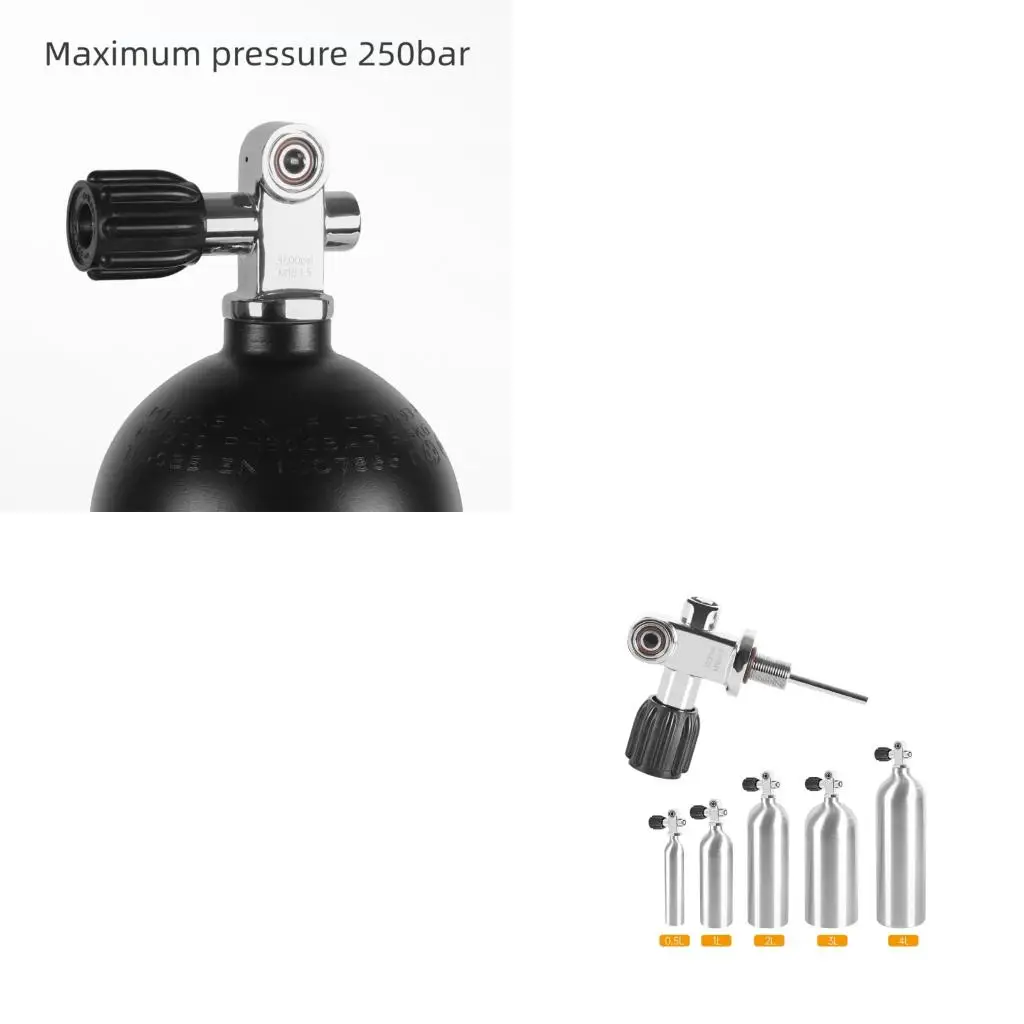 محطة تعبئة الهواء ذات الموصل السريع M18x1.5 3500PSI محول إعادة تعبئة خزانات الهواء #1