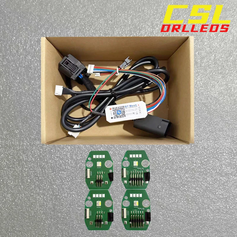 RGBW For BMW F20 LCI F21 facelift 1 series Angel Eyes RGB multicolor LED Boards DRL Module daytime running lights 2015-2019