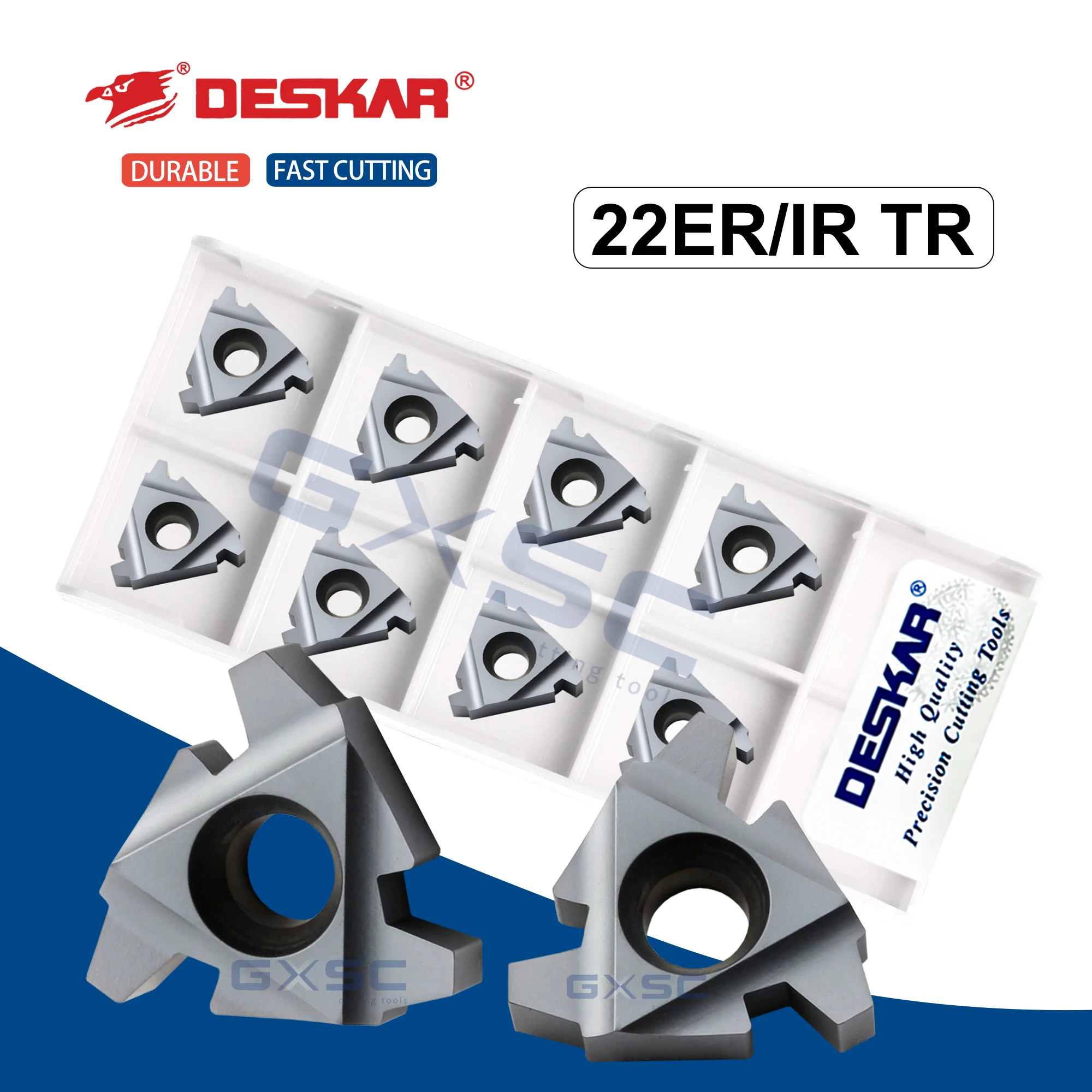 

CNC Machining Threaded Blade 22ER/IR 4TR/5TR/ 6TR LDA 22ER/IR Series Blade General Materials Thread Blades Process Parts Tools