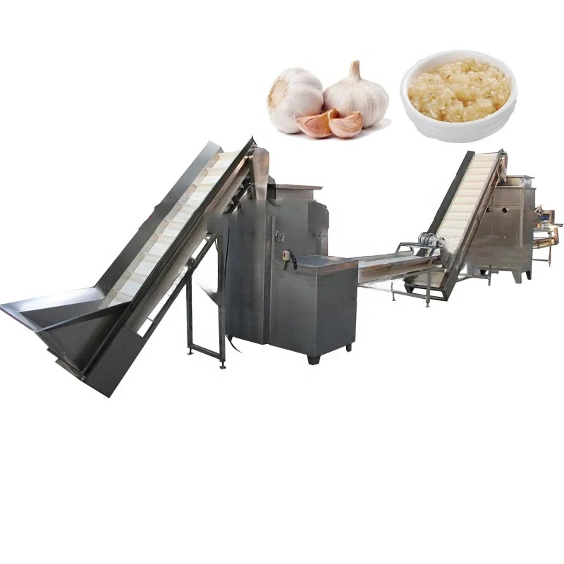 Garlic Processing Machines / Garlic Peeling Machine Production Line