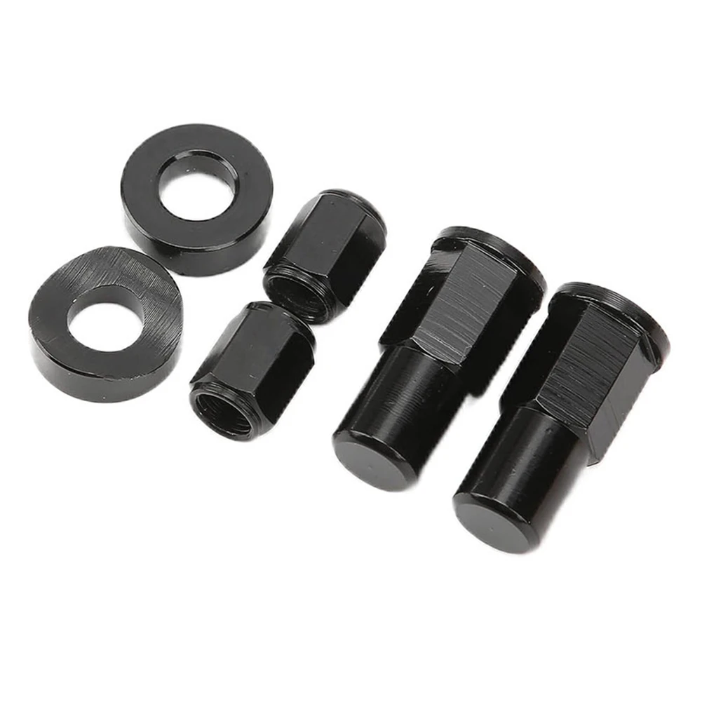 Protect Your Rims Effortlessly Motorcycle Electric Vehicle Tire Valve Three Piece Set Nut Gasket Mud Blockage Prevention