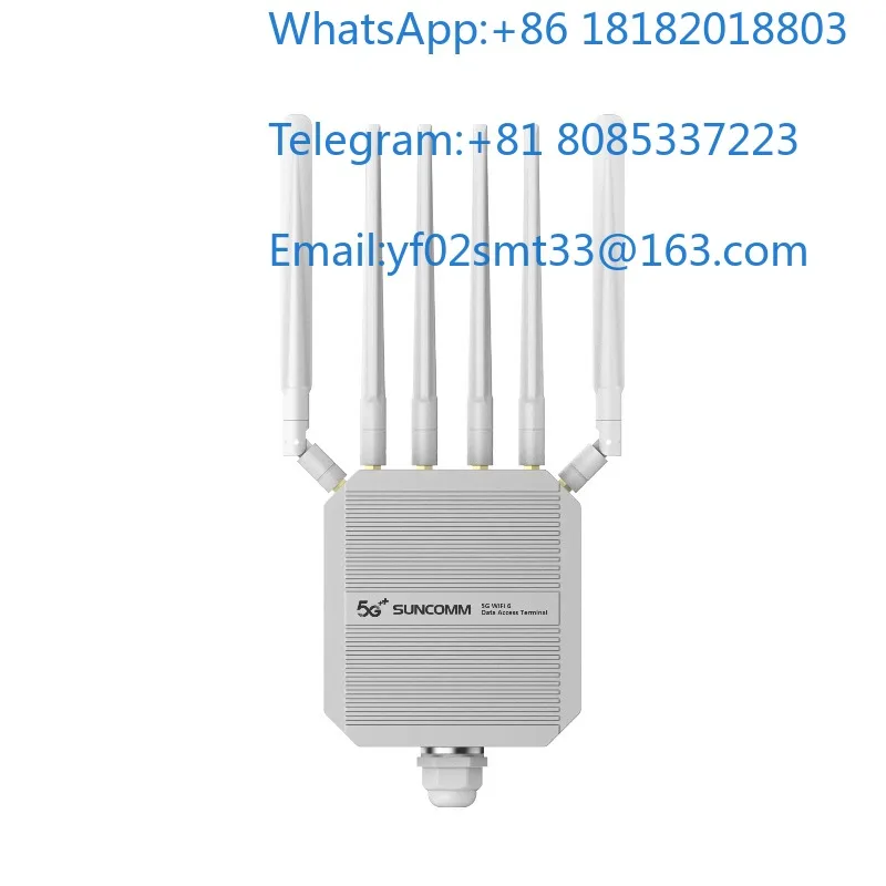 IP67 Waterproof POE Powered 2.5Gbps AX3000 Dual Band 5G Outdoor Router CP520 IPQ5018